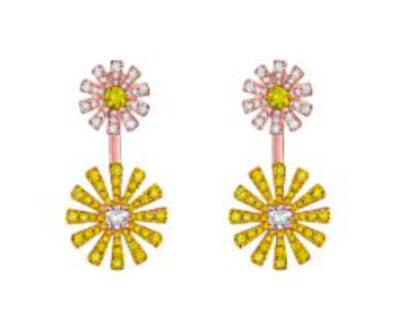 FJMG109_YD Margarita Diamond Jacket Earrings