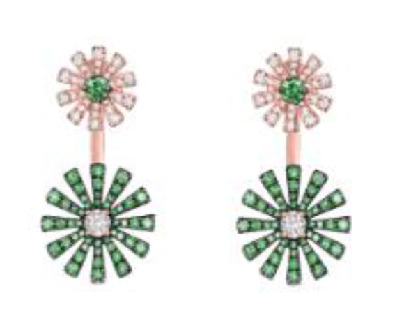 FJMG114_GD Margarita Diamond Jacket Earrings