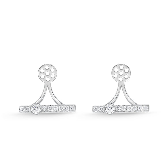 FJSUR04_00 Stack'em Up Diamond Jacket Earrings