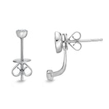 FJSUR04_00 Stack'em Up Diamond Jacket Earrings