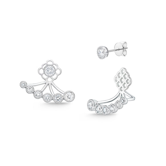 FJTU108_00 Toujours Diamond Jacket Earrings