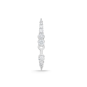FJUB263_00 U-Basket Diamond Jacket Earrings