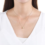 FNBF120_Sunshine Soothing Yellow Fashion Necklace