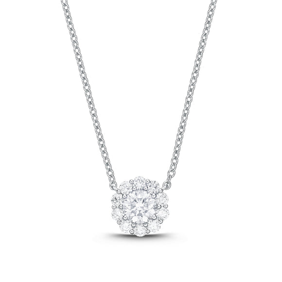 FNBM103_00 Blossom Diamond Fashion Necklace