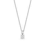 FNBQ164_00 Diamond Bouquets Fashion Necklace