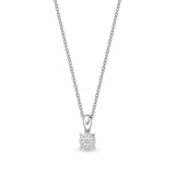 FNBQ164_00 Diamond Bouquets Fashion Necklace