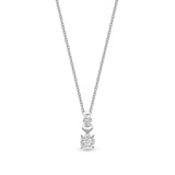 FNBQ165_00 Diamond Bouquets Fashion Necklace