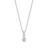 FNBQ165_00 Diamond Bouquets Fashion Necklace