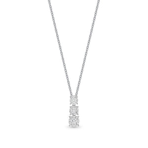 FNBQ167_00 Diamond Bouquets Fashion Necklace