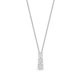 FNBQ167_00 Diamond Bouquets Fashion Necklace