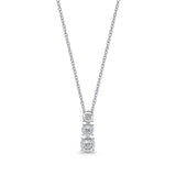 FNBQ167_00 Diamond Bouquets Fashion Necklace