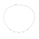FNBQ170_00 Diamond Bouquets Fashion Necklace