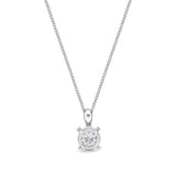FNBQ173_00 Diamond Bouquets Fashion Necklace