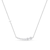 FNBQ196_00 Diamond Bouquets Illusion-setting Necklace