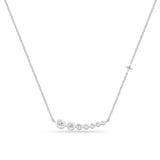 FNBQ196_00 Diamond Bouquets Illusion-setting Necklace