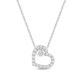 FNBQ313_00 Diamond Bouquets Fashion Necklace