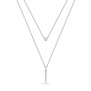 FNCS135_00 Classics Diamond Fashion Necklace