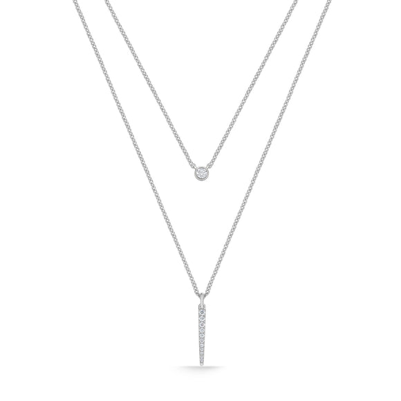 FNCS135_00 Classics Diamond Fashion Necklace