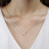FNCU159_00 Cluster Illusion-setting Necklace