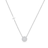 FNCU162_00 Cluster Illusion-setting Necklace