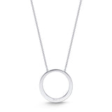 FNDC101_00 Diamond Circle Classic Necklace