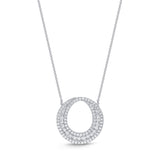 FNDC103_00 Diamond Circle Classic Necklace