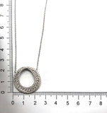 FNDC103_00 Diamond Circle Classic Necklace