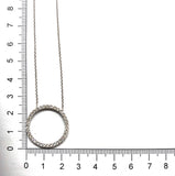 FNDC106_00 Diamond Circle Classic Necklace