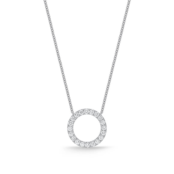 FNDC107_00 Diamond Circle Classic Necklace