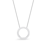 FNDC108_00 Diamond Circle Classic Necklace