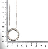 FNDC108_00 Diamond Circle Classic Necklace