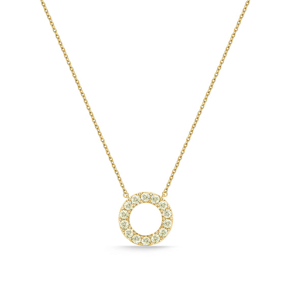FNDC112_Sunshine Soothing Yellow Fashion Necklace