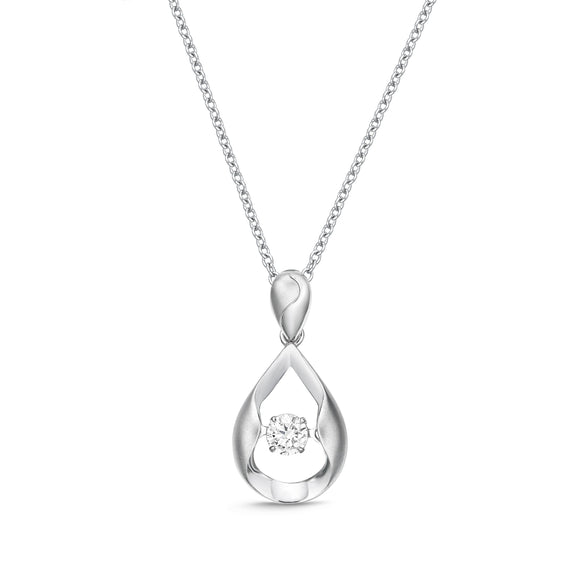 FNDSA02_00 Dancing Diamond Classic Necklace