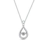 FNDSA02_00 Dancing Diamond Classic Necklace