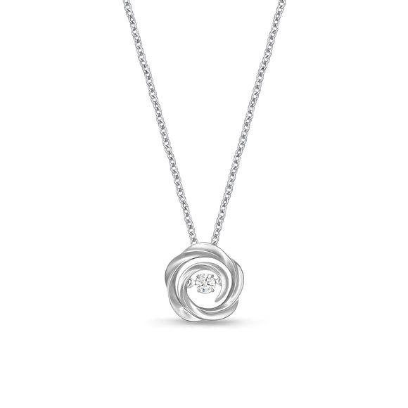 FNDSA05_00 Dancing Diamond Classic Necklace