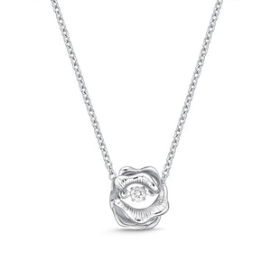 FNDSA08_00 Dancing Diamond Classic Necklace