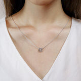 FNDSA08_00 Dancing Diamond Classic Necklace