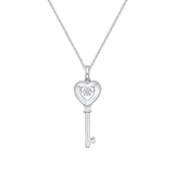 FNDSA09_00 Dancing Diamond Classic Necklace