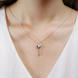 FNDSA09_00 Dancing Diamond Classic Necklace