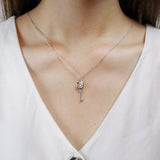 FNDSA11_00 Dancing Diamond Classic Necklace
