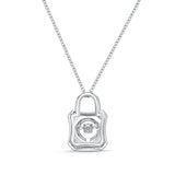 FNDSA12_00 Dancing Diamond Classic Necklace