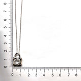 FNDSA12_00 Dancing Diamond Classic Necklace