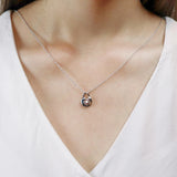 FNDSA13_00 Dancing Diamond Classic Necklace