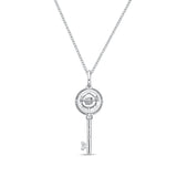 FNDSA14_00 Dancing Diamond Classic Necklace