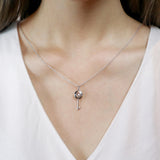 FNDSA14_00 Dancing Diamond Classic Necklace
