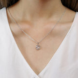 FNDSB04_00 Dancing Diamond Classic Necklace
