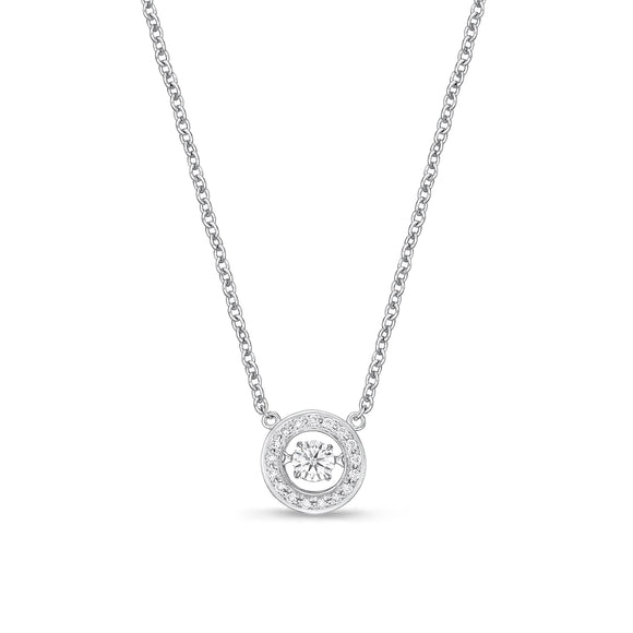 FNDSB07_00 Dancing Diamond Classic Necklace