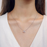 FNDSB07_00 Dancing Diamond Classic Necklace
