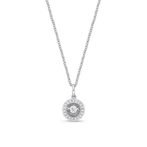 FNDSB15_00 Dancing Diamond Classic Necklace