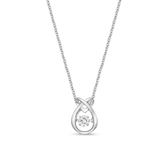 FNDSC06_00 Dancing Diamond Classic Necklace